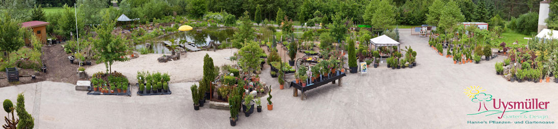 Uysm&uuml;ller Garten und Design Ihr Gartenmarkt in Langfurth Panorama